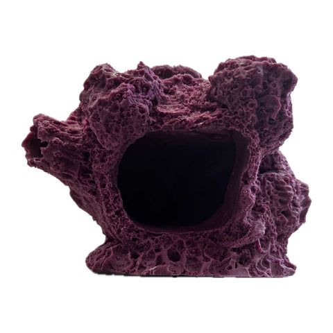 Barnacle Coral Frag Rack: 7-Hole Fish Hideout SANDBED