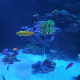 SANDBED 7 Hole "Floating Look" Frag Rock Island for Live Coral