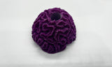 SANDBED 1 Hole Live Coral Frag Brain Rock