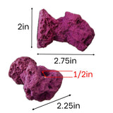 1 Hole Magnetic Frag Rock – Artificial Frag Mount for Aquarium & Reef Tanks