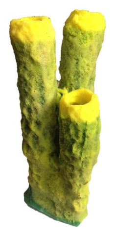 artificial corals caribbean 3 tube sponge
