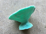 #033 Medium Oval cup coral
