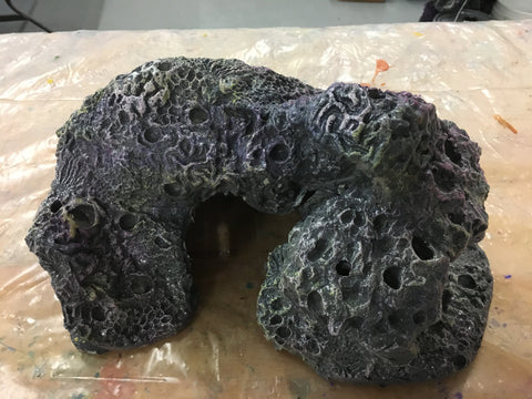 Coral plug on base (no corals)