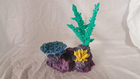 Artificial coral insert aquarium decoration